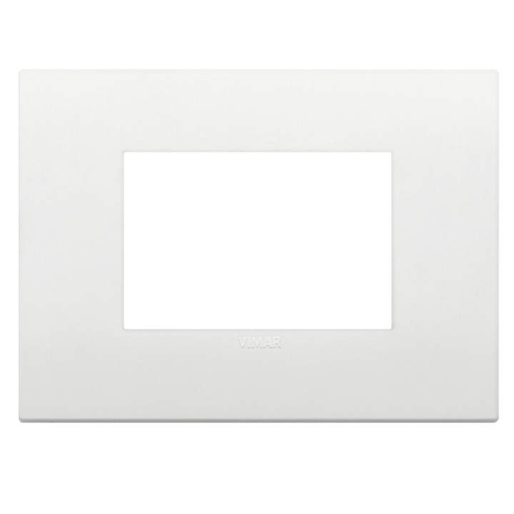 Plaque Vimar Arke 3 modules blanc classic 19653.74