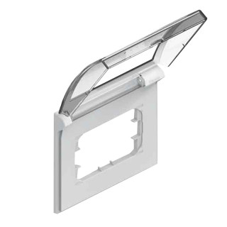 Carcasa de protección Bticino 3 plazas transparente IP40 26603