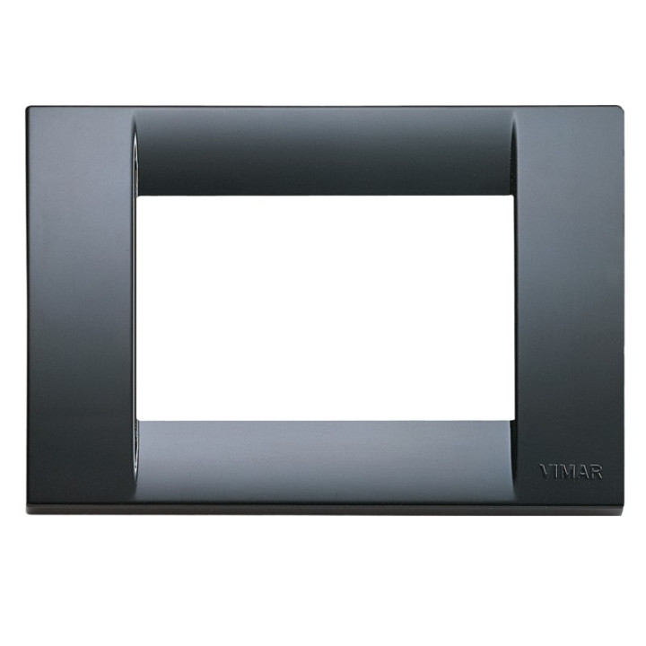 Vimar Idea classic plate 3 modules graphite grey 16743.15