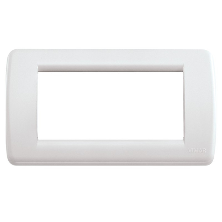 Vimar Idea Rondò Abdeckrahmen 4 Module weiß 16764.04