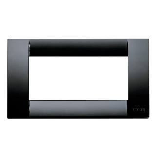 Vimar Idea classic Abdeckrahmen 4 Module schwarz 16744.16