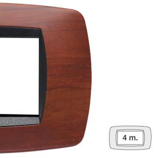 Master Modo Abdeckrahmen 4 Module kirschfarben 39TC414