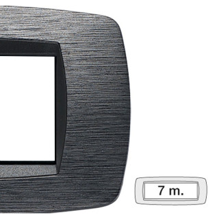 Master Modo plate 7 modules satin grey 39TC517