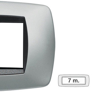 Placa Master Modo 7 módulos titanio 39TC257