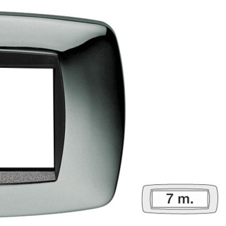 Placa Master Modo 7 módulos cromo 39TC227