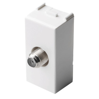 MASTER MIX TV-STECKDOSE SAT BUCHSE 21266 WEISS