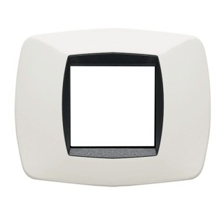 Master Modo plate 2 modules white 39TC102