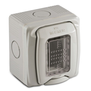 Coffret maître IP55 1 module pour Modo et Mix 43401