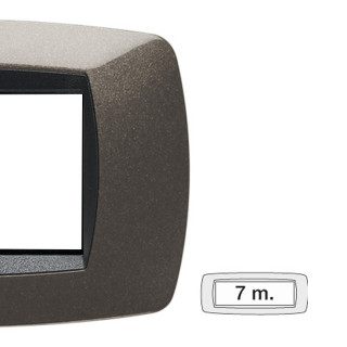 Placa maestra Modo 7 Módulos Gris Antracita 39TC387