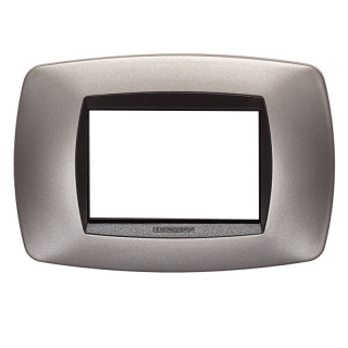 Placca Master Modo 3 Moduli Bronzo Opaco 39TC553