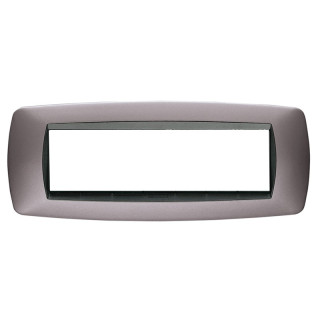 Placa maestra Modo 7 Módulos Bronce Opaco 39TC557