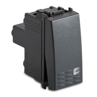Master Button Mode 1P 16A Illuminable Grey 31015