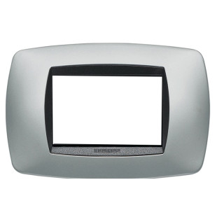 Master Modo plaque 3 modules titane 39TC253