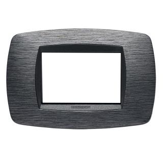 Master Modo  plaque 3 modules gris satiné 39TC513