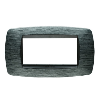 Master Modo plaque 4 modules gris satiné 39TC514