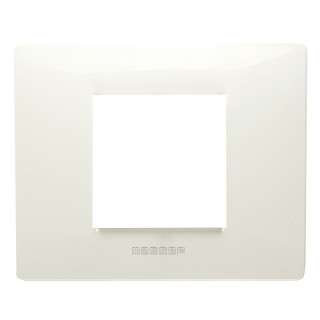 Master Mix plate tecnopolymer white aspen 2 modules 21MX102