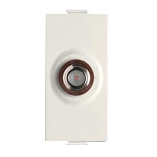ABB CLEAR COAX TV /SAT SOCKET FEMALE 2CSK1119CH