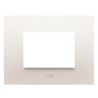ABB CHIARA PLACCA 3 MODULI BIANCO 2CSK0301CH