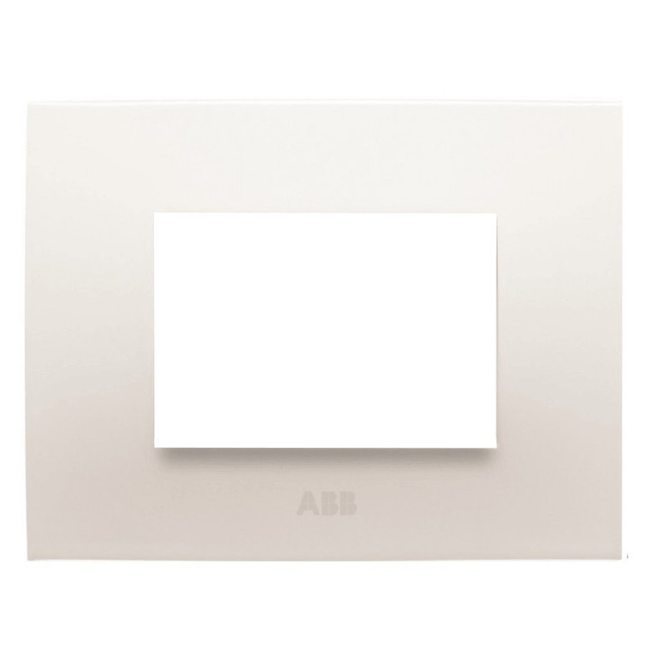 ABB PLACA TRANSPARENTE 3 MÓDULOS BLANCO 2CSK0301CH