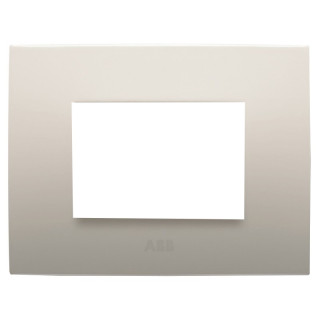ABB CHIARA PLATTE 3 MODULE SAND 2CSK0302CH
