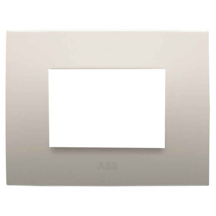 ABB CHIARA PLACCA 3 MODULI SABBIA 2CSK0302CH