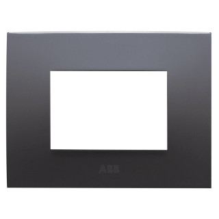 ABB CHIARA PLACA 3 MÓDULOS VOLCÁN 2CSK0304CH