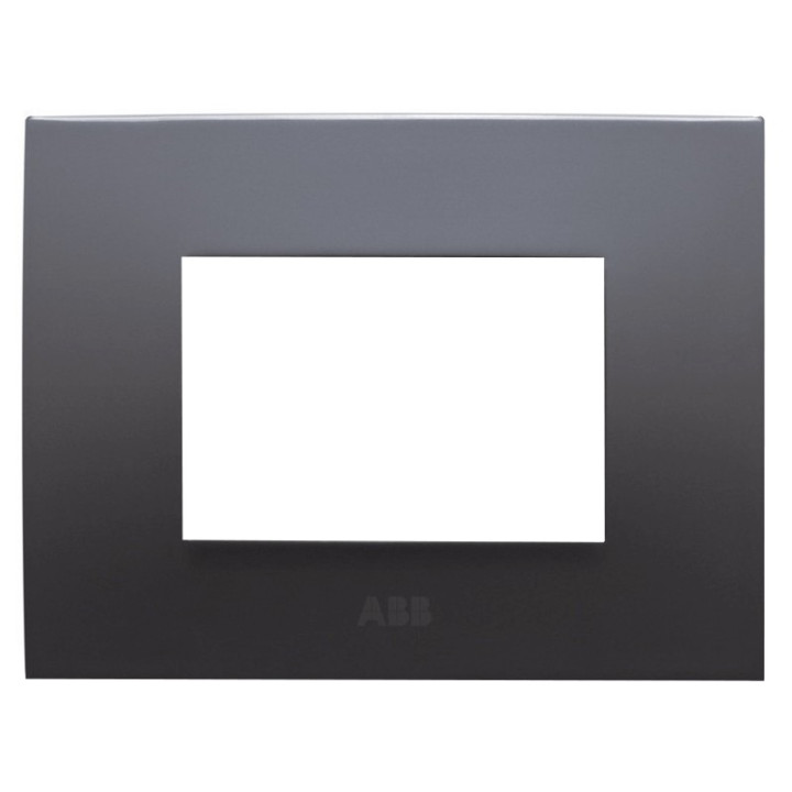 ABB CHIARA PLACA 3 MÓDULOS VOLCÁN 2CSK0304CH