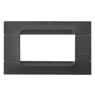 Urmet Simon Nea plate 4 modules black Auckland 10804.04