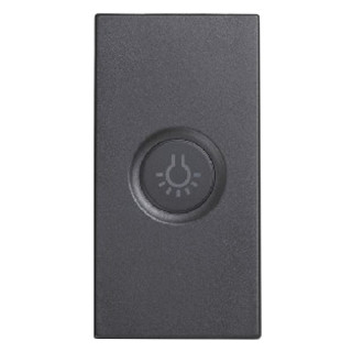 Urmet Simon Nea couvre-touche avec diffuseur transparent symbole lumière 1 module 10364