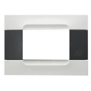 Urmet Simon Nea plaque 3 modules couleur blanc Helsinki 10803.01