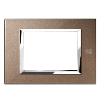 URMET SIMON NEA PLACCA 3 MODULI  13903.BL