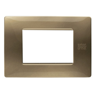 Plate Urmet Simon Nea Flexa 3 Modules Bronze 11803.BR