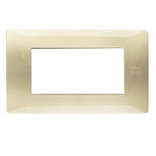 Plate Urmet Simon Nea Flexa 4 Modules Satin Gold 11804.OS