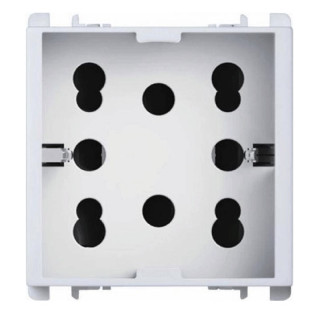 Urmet Simon 16A schuko multistandard socket and two two-pin white 10311/2.