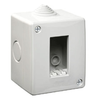 Contenitore da parete Urmet Simon IP40 1 Modulo grigia 12401