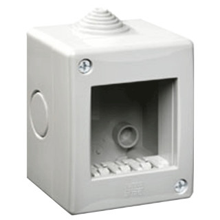 Conteneur mural Urmet Simon IP40 2 modules gris 12402