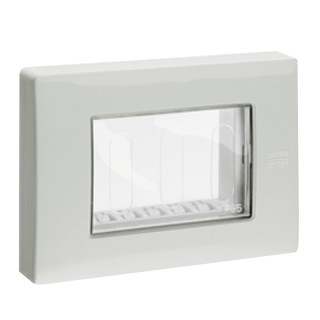 Coperchio placca Urmet Simon protetto IP55 grigia 3 Moduli 12513.GR