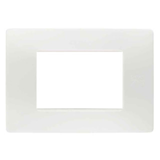 Urmet Simon Nea Flexa placa 3 módulos color blanco nea 11803.