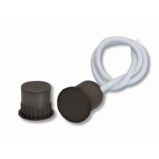 Contatto magnetico CIA Hiltron ad incasso marrone