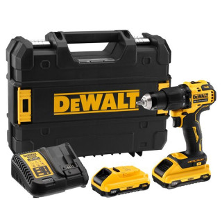 DeWALT Drill Driver with 2 x 18V XR 3Ah DCD709L2TQW Batteries