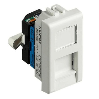 Bticino Matix prise RJ45 Toolless CAT 6 UTP AM5979C6