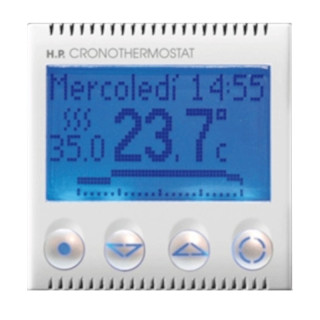 Weekly Programmable ThermostatAve Domus System 44 backlit 441CRT