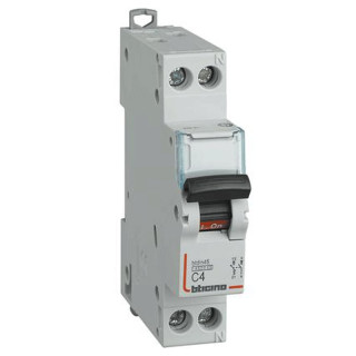 Bticino Circuit breaker 1+N 4.5 KA 4A FA881C4