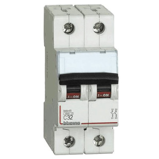 LS-Schalter Bticino 2P 32A 4,5 kA Typ-C-2 Module FA82C32