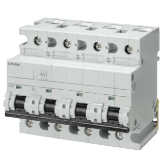 Circuit breaker Siemens 4P 80A 10kA C Type 6 Modules
