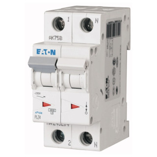 Interruptor de circuito-Eaton 16A 1P+N 4.5 KA 2 módulos 243230