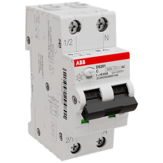 Residual current operated circuit breaker Abb 1P+N 25A 6 Ka 30 mA C AC 2M