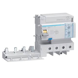 Hager 4P 125A REG AC Differential Block 6 módulos BTC480E