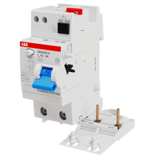 Blocco Differenziale ABB 2P 25A 300mA Tipo A 2 Moduli DDA202