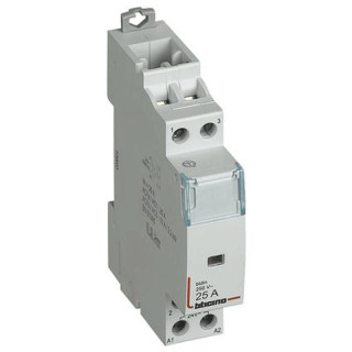 Contactor Bticino 25A AC3 1NO+1NC 230VAC 1 módulo FT1AC1N230